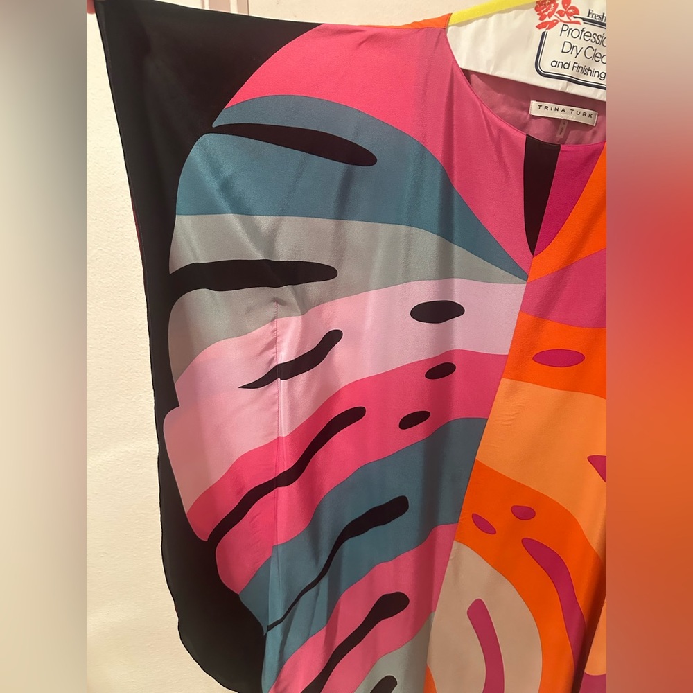 Trina Turk Global Dress - Size Large - Picture 3 of 9